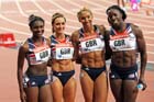 Great Britain 100 metres relay squad,  2013 IAAF Diamond League, Sainsbury's Anniversary Games, Queen Elizabeth Olympic Park, London.